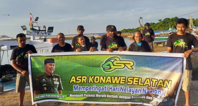 Relawan ASR Konsel Sosialisasikan Andii Sumangerukka di Kolono