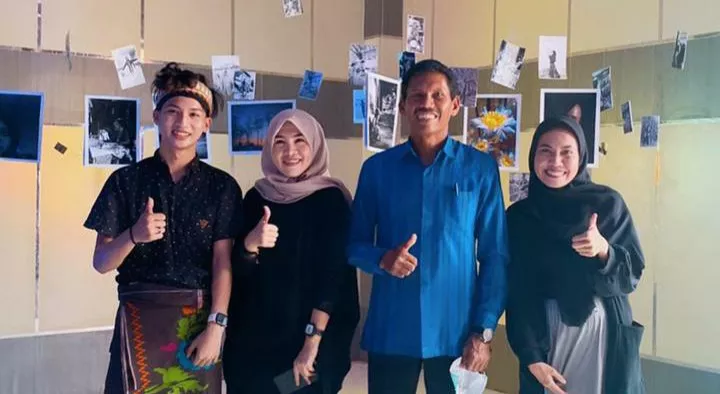 Mahasiswa Fisip UHO Gelar Pameran Visual Fotografi