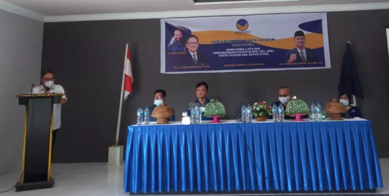 Tony Herbiansyah Aprrsiasi Pencapai Nasdem Butur