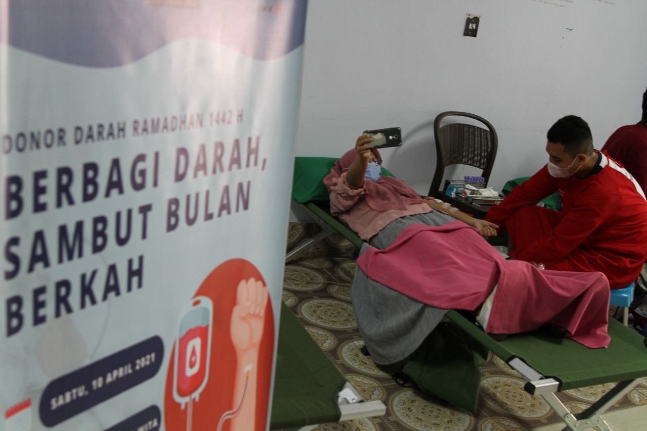 Jelang Ramadan Perusahaan dan Komunitas di Kendari Gelar Donor Darah