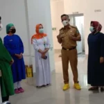 Perdana Masuk Kerja, Wabup Konsel Kunjungi Beberapa Instansi