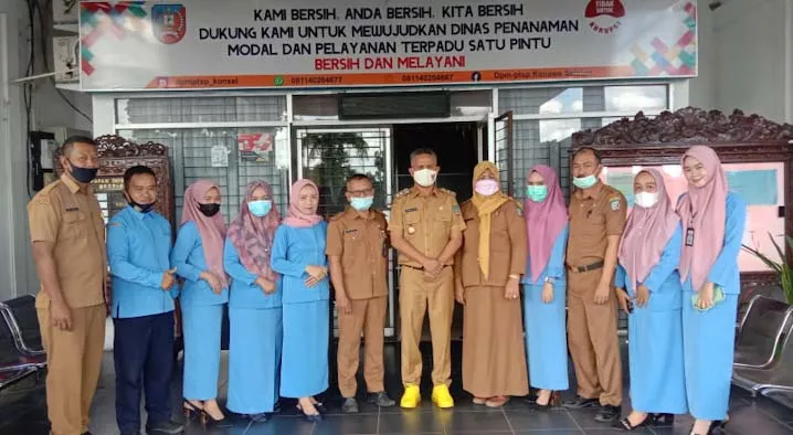 Perdana Masuk Kerja, Wabup Konsel Kunjungi Beberapa Instansi