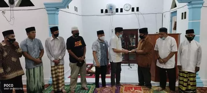 Dorong Perbaikan Masjid At-Taqwa, ASLI Kendari Beri Bantuan