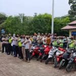 balap liar baruga Polsek Baruga Amankan Puluhan Motor Pelaku Balap Liar