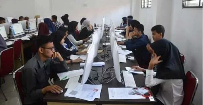 Ilustrasi utbk, ujian