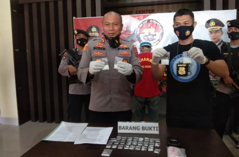 Polres Kendari Ringkus Pengedar Sabu di Laute Baru 1