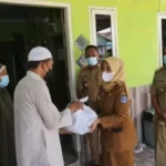 Anjangsana ke Panti Asuhan Sekda Ingatkan Penerapan Protokol Kesehatan