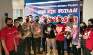 IMG-20210523-WA0007 Jelang Triathlon, Ratusan Karyawan Hotel di Kota Kendari Divaksin