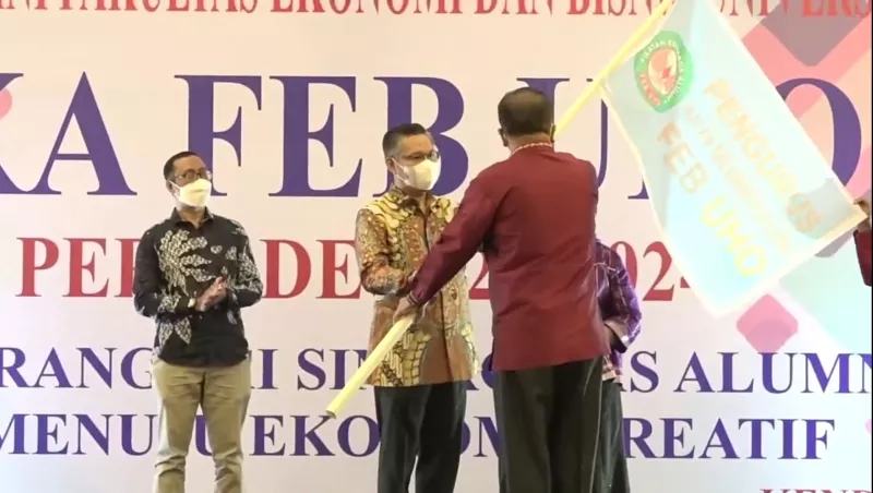 Wali Kota Terpilih Jadi Ketua IKA FEB UHO