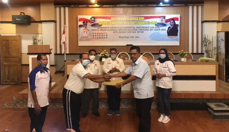 Hamiruddin Pimpin KONI Wakatobi