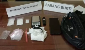 Polda Sultra Bekuk Pemuda Pengedar Narkotika di Poasia