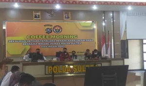Polda Sultra Beri Pelatihan Cara Liputan Unjuk Rasa