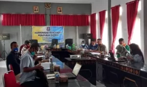 Kemenkumham Sultra Lakukan Harmonisasi Perancangan Perda di Butur