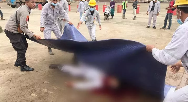 Tak Terima Ditegur, Supir Drum Truck Nekat Menikam Pengawas PT.DLA