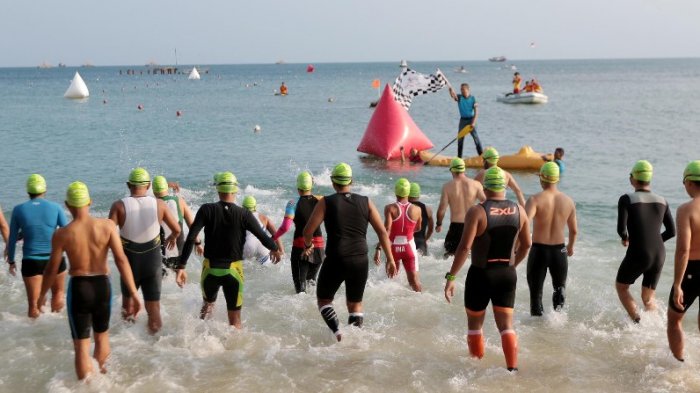 Ratusan Satpol PP Kendari Siap Amankan Kejuaraan Triathlon