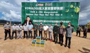 PT VDNI dan OSS Bagikan 25 Ribu Paket Sembako ke Karyawan