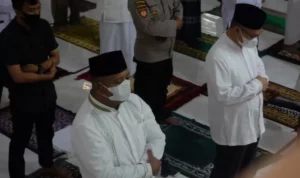 Wali Kota Sholat Id di Masjid Citra Land