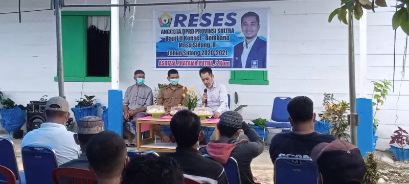 Azrisal Reses di Bombana, Nelayan Usulkan Bantuan Alat Tangkap