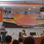 Gelar Sosialisasi, Dukcapil Launcing Aplikasi Simcard