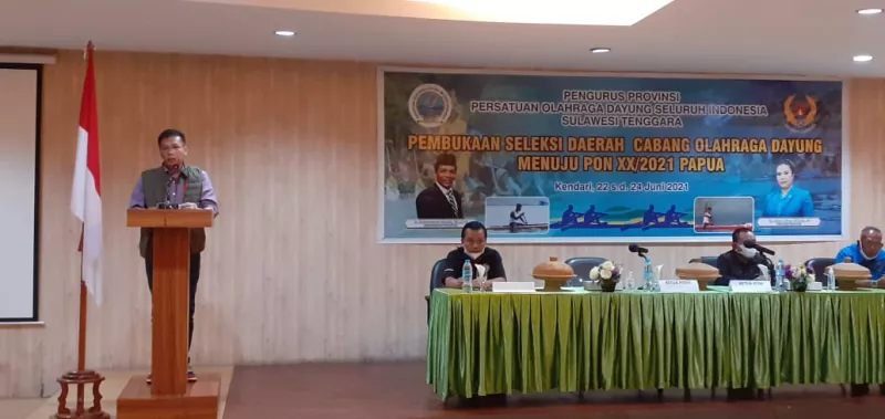 ARS Buka Selekda Tim Dayung Sultra