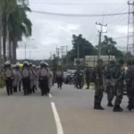 Ribuan Personel Dikerahkan Untuk Pengawalan Presiden RI