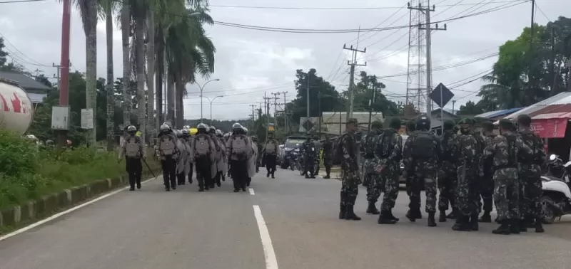 Ribuan Personel Dikerahkan Untuk Pengawalan Presiden RI