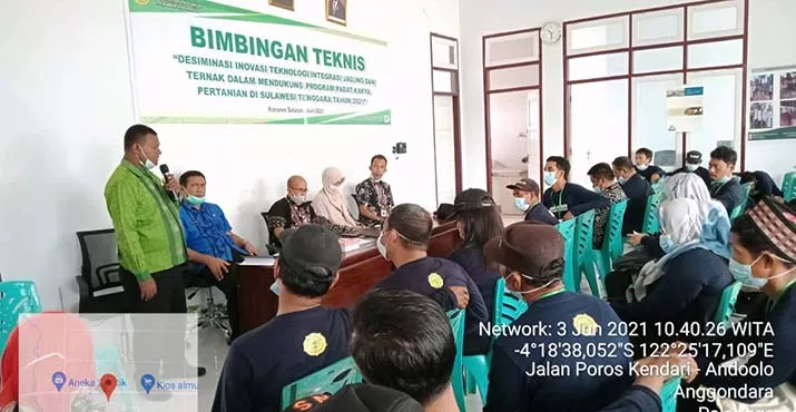 50 Petani dan Peternak Konsel Ikut Bimtek BPTP Sultra