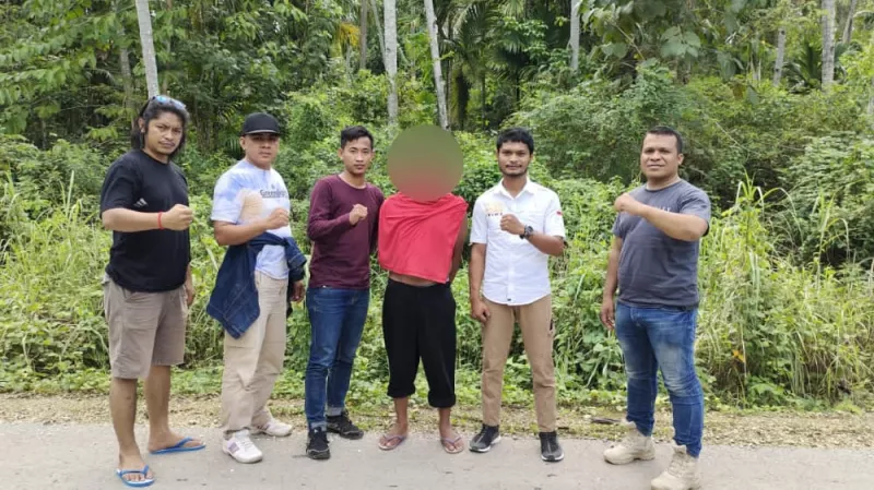 Tim Walet Polres Butur, Amankan Pelaku Penganiayaan