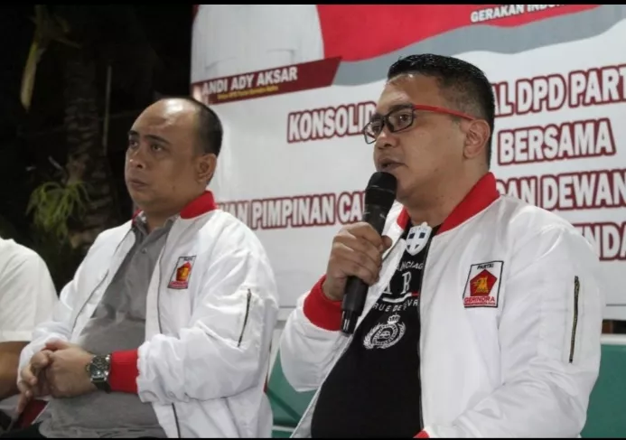 Gerindra Kendari Siap Menangkan Andi Sumangerukka di Pilgub