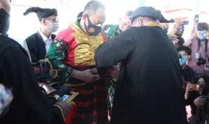 Andi Sumangerukka Bergelar La Ode Lakinan Umanena Lipu