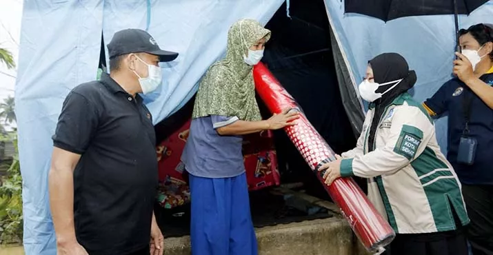 Korban Banjir Wanggu Dapat Bantuan Presiden