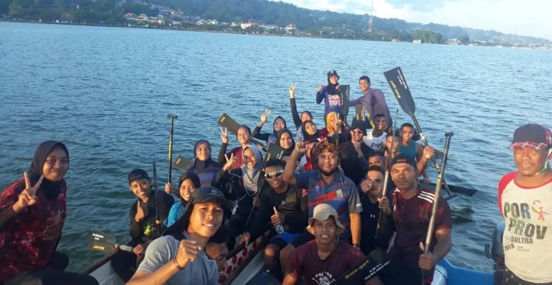 Tim Dayung Sultra Intens Latihan