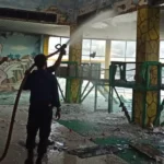 Lantai 3 Pasar Sentral Kendari Terbakar