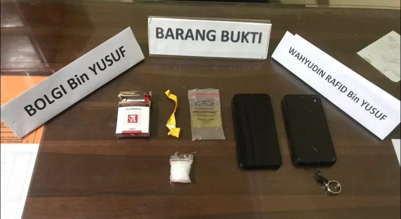 Dua Pria Pengedar Narkotika di Andounohu Ditangkap