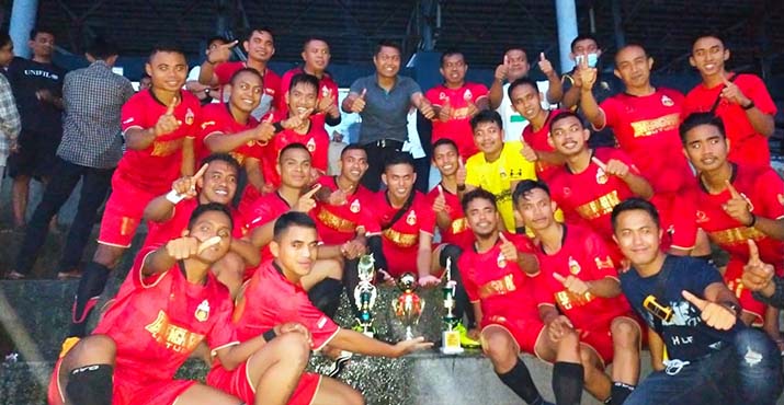 Polres Butur Juara 1 Sepak Bola Tingkat OPD HUT Bhayangkara