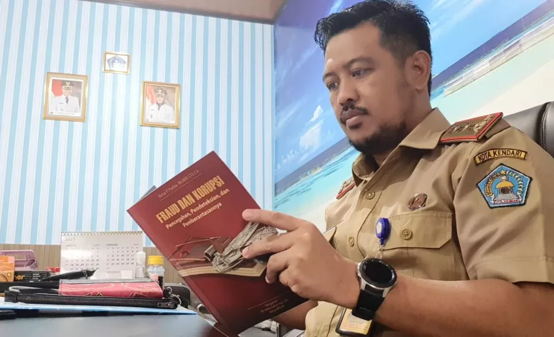 Inspektorat Kota Kendari Kampanyekan Anti Korupsi Melalui Medsos