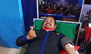 Garda Pemuda Nasdem Sultra Gelar Donor Darah