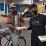 Relawan ASR Kemdari Gelar Sedekah Jumat