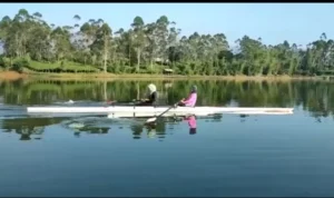 Julianti dan Aulia Ghalib Andalan Dayung Sultra di PON XX