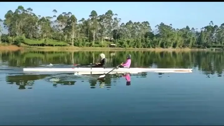 Julianti dan Aulia Ghalib Andalan Dayung Sultra di PON XX