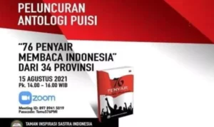 Rayakan Hari Kemerdekaan TISI Luncurkan Antologi "76 Penyair Membaca Indonesia"