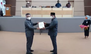 KUA PPAS 2021 Perubahan Kota Kendari Diserahkan ke DPRD