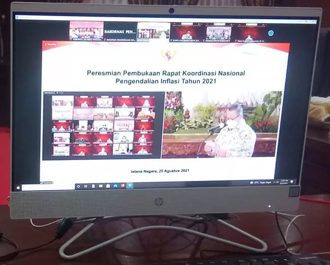 Gubernur Sultra Ikut Rakornas Pengendalian Inflasi Bersama Presiden