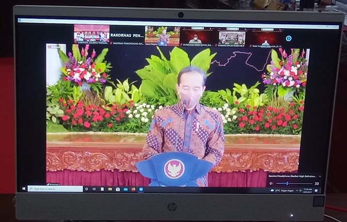 Gubernur Sultra Ikut Rakornas Pengendalian Inflasi Bersama Presiden
