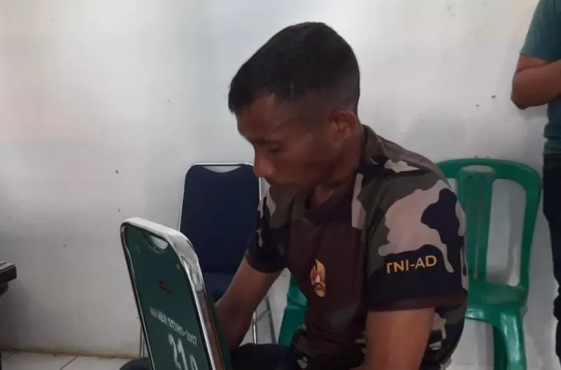 Mengaku Anggota TNI, Buruh Bangunan Ditangkap