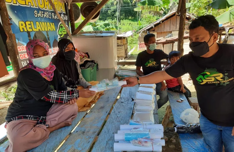 Relawan ASR Edukasi Pelaku UMKM di Kota Baubau