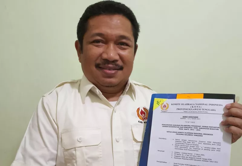 KONI Wakatobi Kantongi SK Kepengurusan