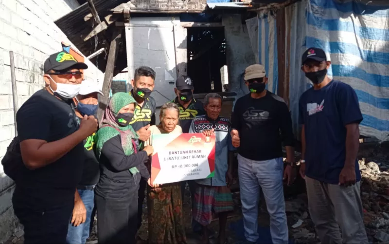 Bantuan Bedah Rumah dan Pembangunan Musalah Direalisasikan