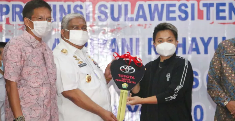 Pemprov Sultra Gelar Ramah Tamah Bersama Apriyani Rahayu