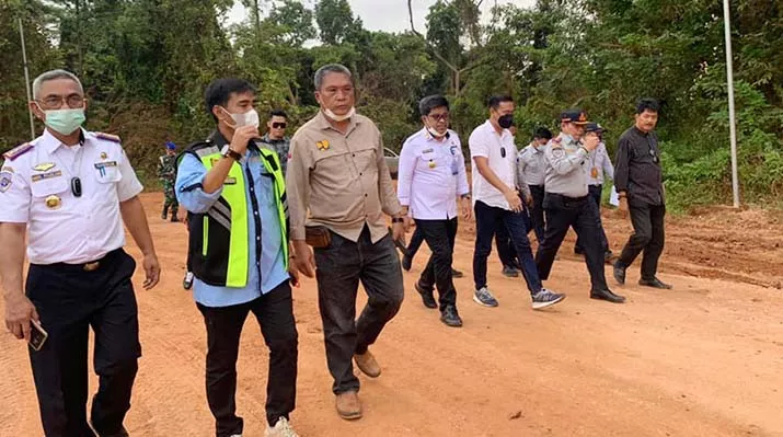 Identifikasi Masalah Lumpur di Titik Perlintasan Jalan, Tim Terpadu Kunjungi 3 Perusahaan Tambang di Kolaka